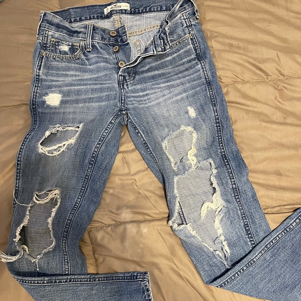Distressed Hollister Skinny Jeans